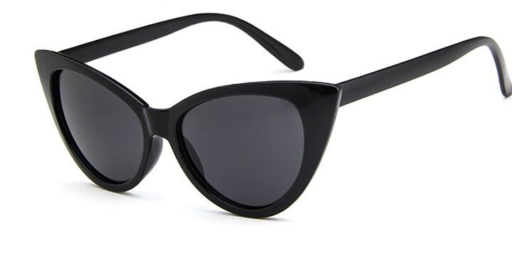 Ochelari de soare dama Cat eye Ochi de Pisica Negri II